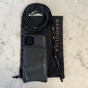 Bandolier Cell Phone Case with Stud Strap